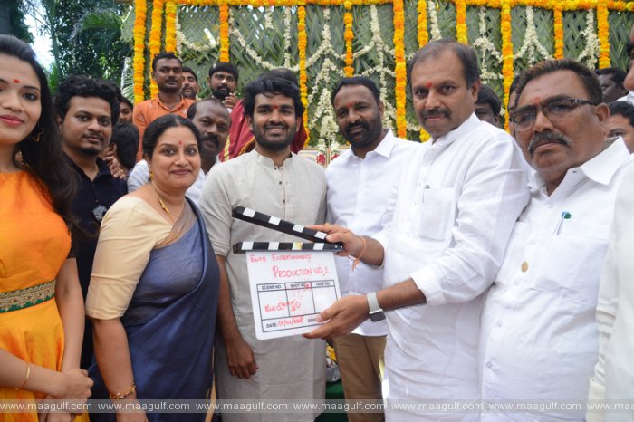 కిరణ్ అబ్బవరం, ప్రియాంక జవాల్కర్ హీరో హీరొయిన్లు గా నెంబర్ 1 చిత్రం ప్రారంభం